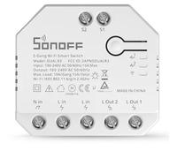 Sonoff Dual R3 Lite interruttore WiFi due canali tapparelle funziona Alexa Siri