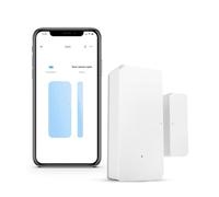 SONOFF DW2-WiFi sensore wireless per porte e finestre, allarme wireless per sistemi di sicurezza domestica, avvisi tramite app, registrazione storica, senza hub necessario.
