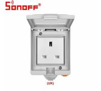 Sonoff Impermeabile Esterno Smart Presa Alimentatore Presa S55 Alexa UK Hot Tubs