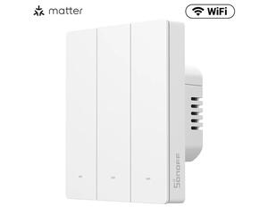 Sonoff Interruttore da Muro Smart Matter a Pulsante fisico M5-86W Bianco