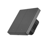 SONOFF SwitchMan Smart Wall Switch M5-2C-86, High-precision physical button, Bluetooth fast pairing, timer on, sunset off, Alexa, Google Home compatible (2-way)