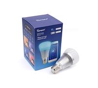 Sonoff Lampada LED intelligente, 6 W, Wi-fi con telecomando, intensità regolabile, E27, controllo tramite App con Amazon Alexa, Google Home