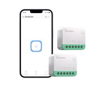 SONOFF Matter Interruttore intelligente, mini modulo Wifi fai-da-te, supporto Alexa, Google Home, 2 PACK, nessun cavo richiesto