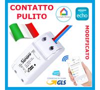 SONOFF MINI-BASIC - DUAL - SMART - PULITO 5V - RF - WIFI DOMOTICA ALEXA GOOGLE
