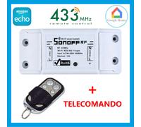 SONOFF MINI-BASIC - DUAL - SMART - PULITO 5V - RF - WIFI DOMOTICA ALEXA GOOGLE
