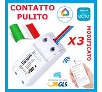 SONOFF MINI-BASIC - DUAL - SMART - PULITO 5V - RF - WIFI DOMOTICA ALEXA GOOGLE