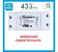 SONOFF MINI-BASIC - DUAL - SMART - PULITO 5V - RF - WIFI DOMOTICA ALEXA GOOGLE