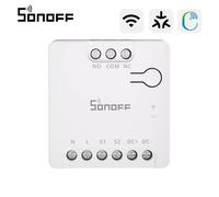 SONOFF MINI-D Interruttore Smart WiFi a Contatto Secco Compatibile con Matter, Ingresso AC/DC, Chip ESP32, Controllo di Scenari Intelligenti e Gruppi tramite eWeLink