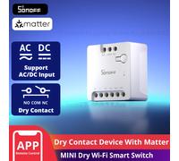 SONOFF MINI-D Wi-Fi Smart Switch Primo MINI dispositivo relè a contatto secco con importa supporta il controllo del contattore di alimentazione CA/CC