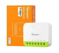 SONOFF MINI DUO Zigbee Interruttore Smart a 2 Canali da Incasso Alexa Google