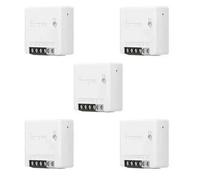 Sonoff MINI R2 10A Interrutore Smart da Parete Set di 5 Pezzi per alexa google