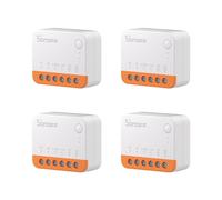 SONOFF MINI R4 4PCS WiFi Smart Switch 2-Way, Interruttore intelligente DIY, modalità relè staccabile, WiFi 2.4G, controllo APP, Funziona con Alexa, Google Home Assistant, controllo remoto eWeLink