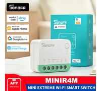 SONOFF MINIR4 MINIR4M Matter Mini Interruttore Intelligente Wireless Modulo di Controllo Remoto Domestico Collegamento Locale Alexa Google Home SmartThings