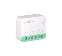 SONOFF MINIR4M Matter WiFi 10A Interruttore Smart Switch 2-Way, Interruttore intelligente, modalità relè staccabile, WiFi 2.4G relè smart, controllo APP, Funziona con Alexa, Google Home,eWeLink
