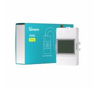 SONOFF Misuratore di Consumo Energetico WiFi POWCT Bianco