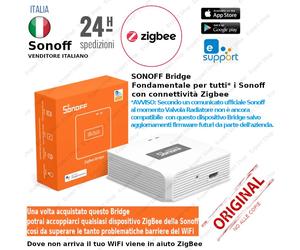 SONOFF MOD. ZB BRIDGE CENTRALINA DI CONTROLLO DISPOSITIVI ZIGBEE
