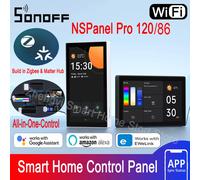 SONOFF NSPanel Pro 120/86 Tipo WIiFi Pannello di controllo Smart Home Zigbee Gateway Matter Hub FAI DA TE Sence Supporto Sonoff Tutti i dispositivi
