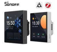 SONOFF NSPanel Pro Gen2 Pannello di controllo intelligente con relè, hub Zigbee e ponte Matter, integrazione dell'assistente domestico, termostato, allarme di sicurezza, Wi-Fi 2,4/5 GHz, funziona con