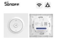 SONOFF Orb-DIM, Matter Smart Dimmer Switch, WiFi da 2,4 GHz, cavo neutro richiesto, per lampade LED/incandescenti/alogene, compatibile con Homekit/Siri, Amazon Alexa e Google Home