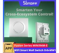 SONOFF Orb-MW1 Matter Over WiFi Smart Wall Switch MINIR4M-E Fusion Series Controllo vocale Google Home Alexa Funziona con Apple Home