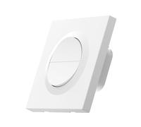 SONOFF Orb-ZBW2, Zigbee Smart Light Switch, 2-Gang, 2.4GHz WiFi, con neutro richiesto, telecomando e controllo vocale, compatibile con Siri, Alexa e Google Assistant, funziona come ripetitore Zigbee