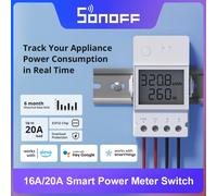 Sonoff POWR316D Smart Interruttore, Contatore Corrente