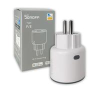 SONOFF S60TPF Presa Smart 16A 2.4G WIFI Intelligente Smart Plug with Timer, Power Statistics, Overload Protection, Voice Control, Compatible with Alexa, Google Home