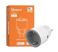 SONOFF S60ZBTPF Presa Intelligente Zigbee - Controllo Remoto, Monitoraggio Energetico, Timer, Protezione Sovraccarico, Ripetitore, eWeLink Compatibile