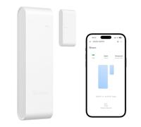 SONOFF SenseGuard DW Gen2 Zigbee - Sensore per finestra con allarme sabotaggio, contatto finestra per Smart Home e riscaldamento, stato di apertura/chiusura, compatibile con Home Assistant, richiede