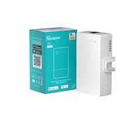 SONOFF Smart WiFi interruttore di rilevamento della temperatura e dell'umidità THR316 TH Origin 16A, controllo automatico della caldaia e dell'irrigazione, compatibile con Alexa e Google Home.