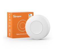 SONOFF SNZB-01P - Interruttore wireless Zigbee, 2 vie, supporta il controllo per creare scene intelligenti, attivare i dispositivi collegati sull'app eWeLink, 5 anni di durata della batteria, richiede