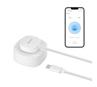 SONOFF SNZB-05P Zigbee Rilevatore di acqua+cavo sensore di acqua WLDC200, monitor dell'acqua per la casa intelligente, scantinati e bagni, compatibile con Alexa e Google Assistant, richiede hub Zigbee