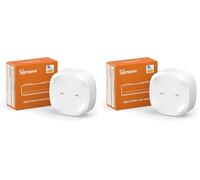 SONOFF SNZB-05P Zigbee Rilevatore di acqua ,sensore di acqua per la casa intelligente, rilevatore di acqua per cucine, monitor dell'acqua compatibile con Alexa e Google Assistant, richiede Zigbee Hub