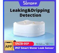 SONOFF Cavo di rilevamento perdite d'acqua, funziona con sensore perdite d'acqua SONOFF SNZB-05P, lunghezza 2 m