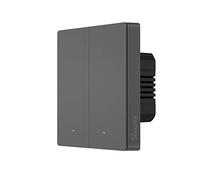 SONOFF SwitchMan Smart Wall Switch M5-2C-86, High-precision physical button, Bluetooth fast pairing, timer on, sunset off, Alexa, Google Home compatible (2-way)