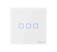 INTERRUPTOR DE LUZ TÁCTIL WIFI SONOFF T0 EU TX (3 ELEMENTOS)