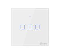 INTERRUPTOR DE LUZ TÁCTIL WIFI SONOFF T0 EU TX (3 ELEMENTOS)