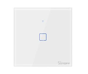 SONOFF T1EU1C-TX. Interruttore a parete touch Wifi con rf 433 Mhz serie T1TX EU