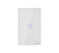 SONOFF T2US1C Interruttore Intelligente Luce Controllo RF Wireless WiFi da Muro, Interruttore a 1 Canale per Soluzioni di Automazione della Casa Intelligente(1-way)