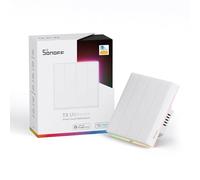 Sonoff TX-T5-T4C Smart Touch Switch, 4-Kanal Wand-Schaltaktor, Con RGB LED