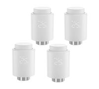 SONOFF Termostato da Radiatore TRVZB 4 Pezzi, Valvola Termostatica Intelligente, per Riscaldamento Intelligente con Funzione App, Richiede Hub Zigbee 3.0, Compatibile co Amazon Alexa/Home Assistant