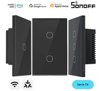 SONOFF TX Gen2 T6-120MB Nero Interruttore Smart Touch WiFi Matter da Parete