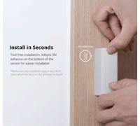 Sonoff WiFi Smart Home DW2 Allarme di Sicurezza e-WeLink per Porte e Finestre, Interruttore WiFi Intelligente con Controllo Remoto Compatibile con Alexa e Google Home