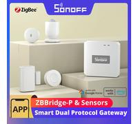 SONOFF ZBBridge-P Zigbee Bridge Interruttore wireless Temperatura Umidità Sensore di movimento per porte/finestre Funziona con WiFi tramite APP eWeLink