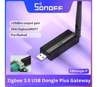 SONOFF ZBDongle Zigbee 3.0 Gateway USB ZBDongle Plus Universale tramite ZHA o Zigbee2MQTT Supporto Sonoff ZBMINI S26R2ZB SNZB Sensori