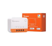 SONOFF ZBMINIL2 Zigbee Mini Smart Light Switch (2 Way),(non è necessario alcun conduttore neutro),6A/1440W, 2 vie, compatibile con Alexa/Google Home/Home Assistant, Zigbee 3.0 Hub richiesto