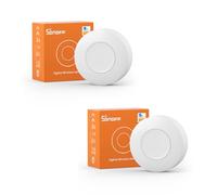 SONOFF Zigbee Mini Interruttore Smart, 2Pcs SNZB-01P Interruttore Touch Luce, Pulsante di Controllo Multifunzionale a 3 Vie per Dispositivi Domestici Intelligenti, Compatibile con Alexa, IFTTT
