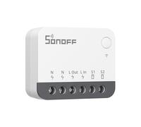 SONOFF ZigBee Mini Smart Switch, interruttore della luce, controllo bidirezionale, compatibile con Alexa, Google Home, ZigBee 3.0 Gateway Hub richiesto, filo neutro richiesto, ZBMINIR2