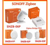 SONOFF Zigbee Sensore SNZB-01P/02P/03P/04P/06P/02D Umidità di Temperatura ZBMini L2 Interruttore Wireless Sensore di Presenza di Movimento Gateway