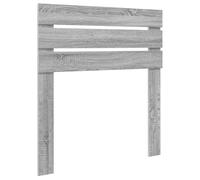 Sonoma - Testiera per letto in legno di ingegneria, design rettangolare | Retro finito, uso interno, facile manutenzione, camera da letto contemporanea, cornici per letto